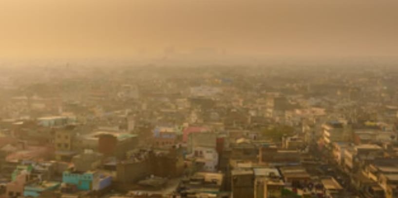 देश का तीसरा सबसे प्रदूषित शहर बना गाजियाबाद, लोनी की हवा सबसे जहरीली- AQI गंभीर श्रेणी के करीब