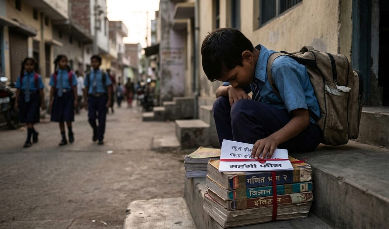 महंगी फीस और किताबों की मार से बचपन पर भारी पड़ रही पढ़ाई, निजी स्कूलों की मनमानी से अभिभावक बेहाल