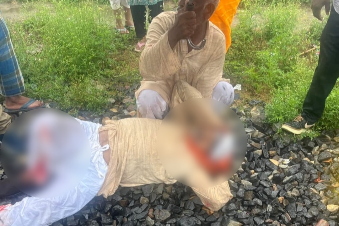 कुशीनगर में दर्दनाक हादसा, ट्रेन की चपेट में आने से पिता की मौत, बेटा और नातिन बुरी तरह जख्मी